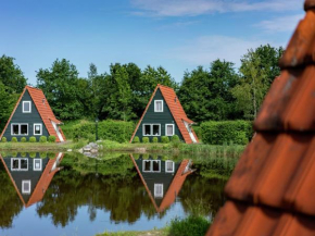 Cottage with garden, near fishing pond